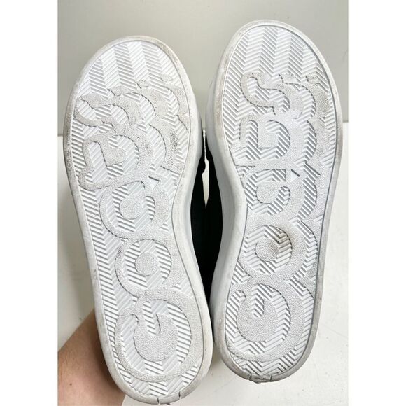 Goats Sneakers Womens Size 8 Black Canvas Crisscross Platform Shoes - Picture 11 of 11